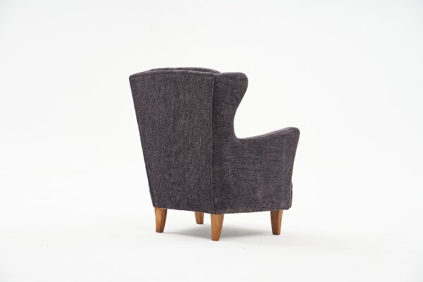 Atelier Del Sofa, Fotoliu Aisha antracit 77/80/98 cm