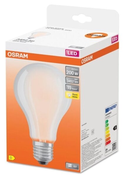 Bec LED STAR E27/24W/230V 2700K Osram