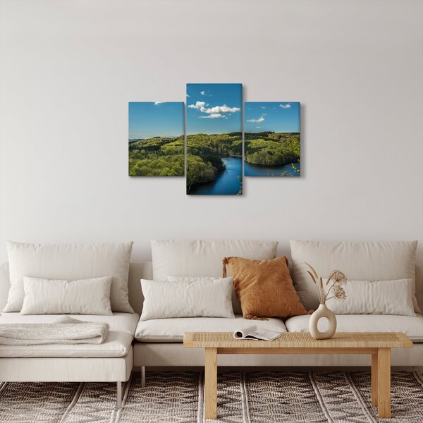 Tablou - Lac montan (90x60 cm)
