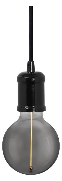 Lustră pe cablu PENDULUM ROBBIN 1xE27/15W/230V negru Ledvance