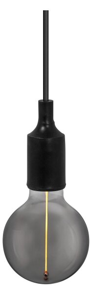 Lustră pe cablu PENDULUM BELL 1xE27/15W/230V negru Ledvance