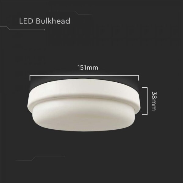 Plafonieră LED pentru baie LED/12W/230V 3000K IP54