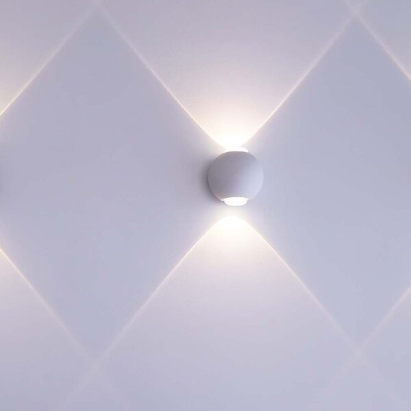 Aplică LED de exterior LED/2W/230V 4000K IP54 alb