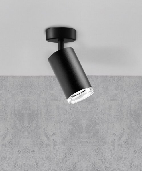 Spot pentru baie TURYN 1xGU10/10W/230V IP44 negru
