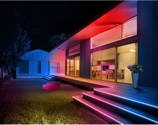 Osram - Bandă LED SMART+ FLEX pentru exterior, RGB+TW, reglabilă, 3m, LED/12,5W/230V, Wi-Fi