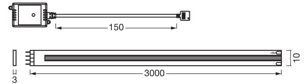 Osram - Bandă LED dimabilă SMART+ COB 3m LED/14W/230V 2700-6500K Wi-Fi