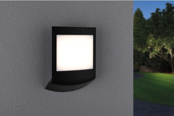 Paulmann 94513 - RGBW LED/8,2W IP44, placă iluminată reglabilă pentru număr de casă PADEA 230V
