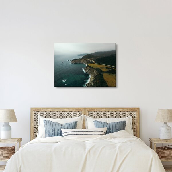 Tablou - Stânci în ocean (70x50 cm)