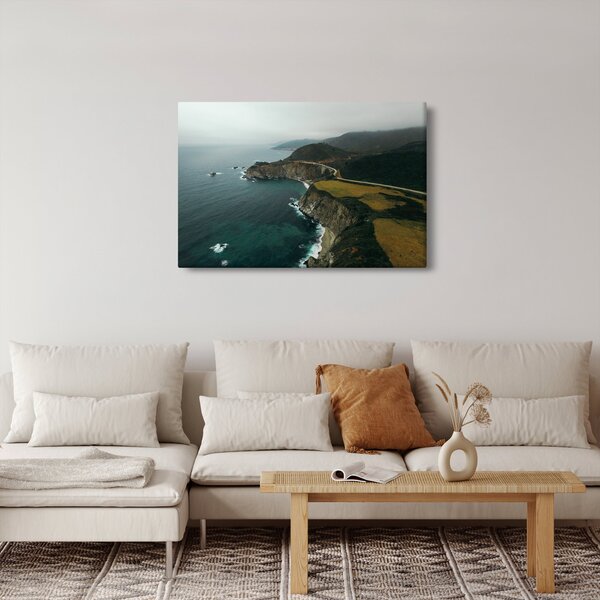 Tablou - Stânci în ocean (90x60 cm)