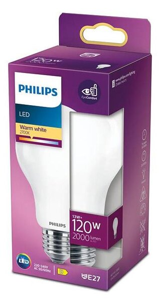 Bec LED Philips E27/13W/230V 2700K