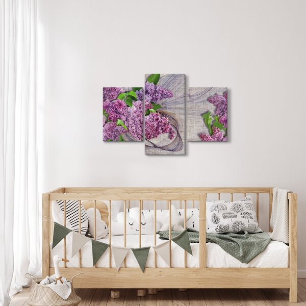Tablou - Flori de liliac (90x60 cm)