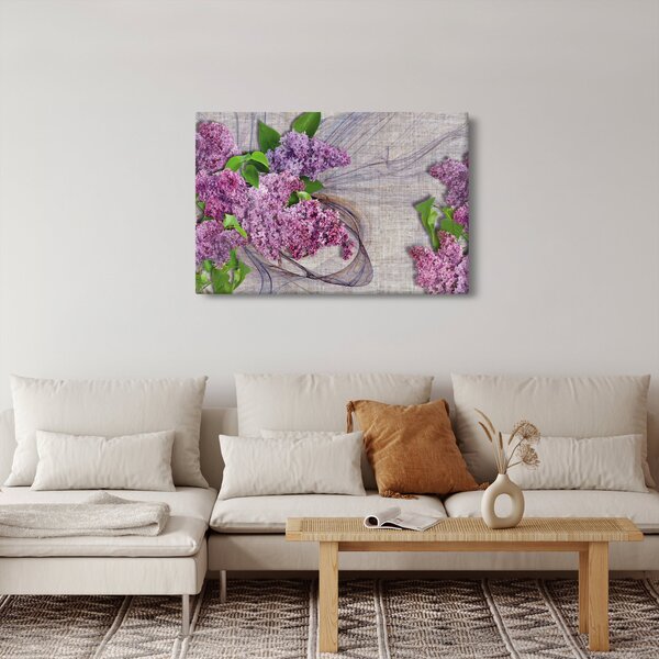 Tablou - Flori de liliac (90x60 cm)