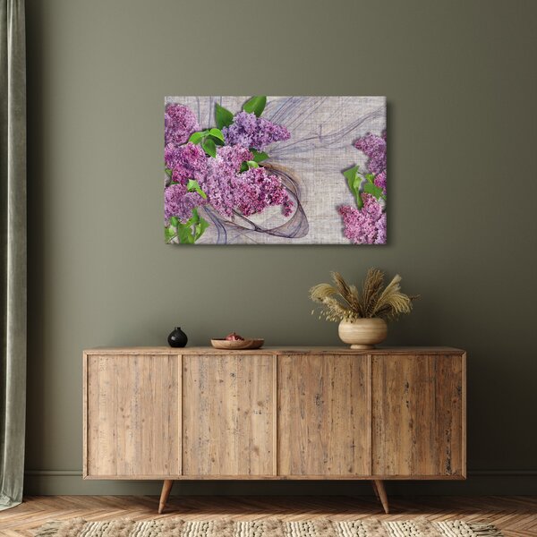 Tablou - Flori de liliac (90x60 cm)