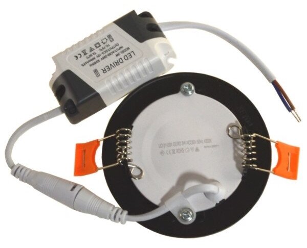 Corp de iluminat LED încastrat GERD LED/3W/230V 4000K negru