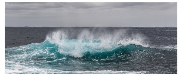 Tablou - Valuri pe ocean (120x50 cm)