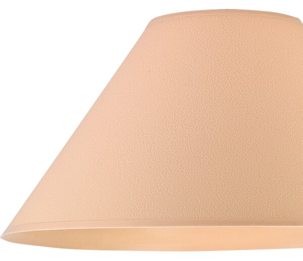 Abajur de rezervă E14 210x110 mm bej