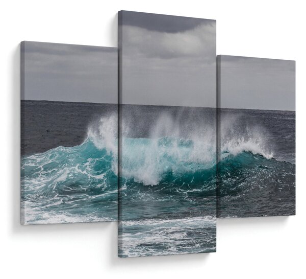 Tablou - Valuri pe ocean (90x60 cm)