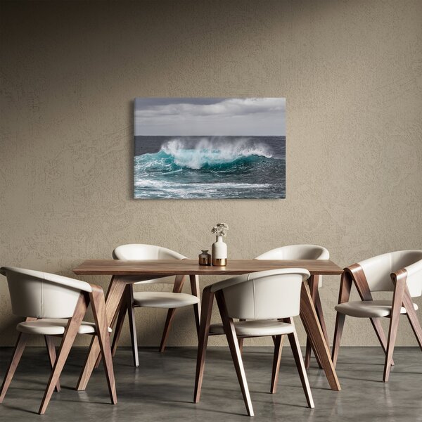 Tablou - Valuri pe ocean (90x60 cm)