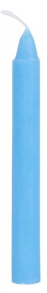 Set 12 lumanari bleu pentru ritualuri de pace