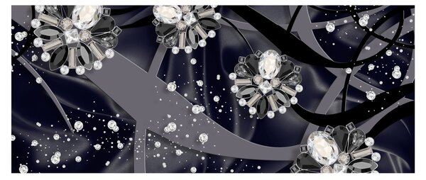 Tablou - Diamante în spațiu (120x50 cm)
