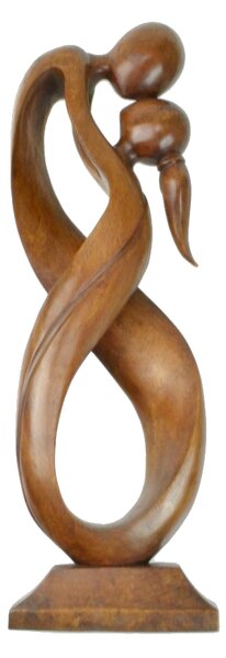 Statuetă Wooden Infinity Lovers, XL