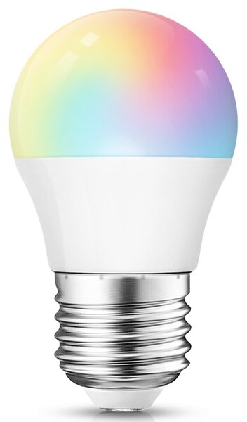 Bec LED RGBW dimabil Aigostar G45 E27/6,5W/230V 2700-6500K Wi-Fi