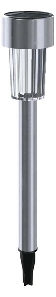 Lampă LED solară Aigostar LED/0,006W/1,2V 29,5 cm crom 6500K IP44
