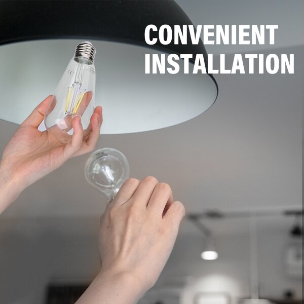 Bec LED Aigostar FILAMENT ST64 E27/6W/230V 6500K