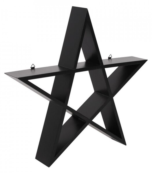 Raft din MDF in forma de Pentagrama 40 cm