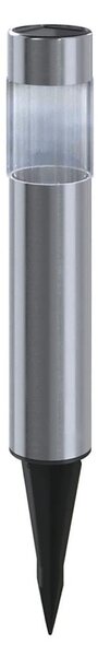 Lampă LED solară Aigostar LED/0,006W/1,2V 31,5 cm crom 6500K IP44