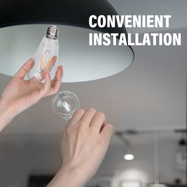 Bec LED Aigostar FILAMENT ST64 E27/4W/230V 2700K
