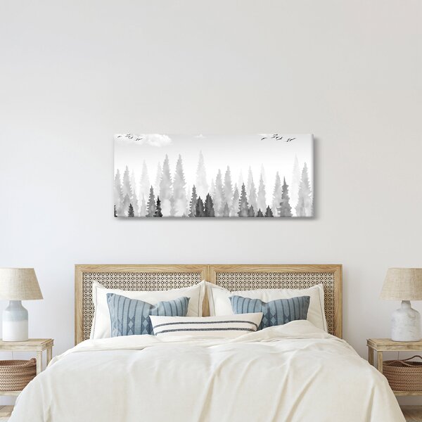 Tablou - Culmi de pădure (120x50 cm)