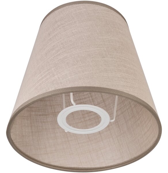 Abajur de rezervă pentru lustră LORENZO E27 d. 16 cm bej