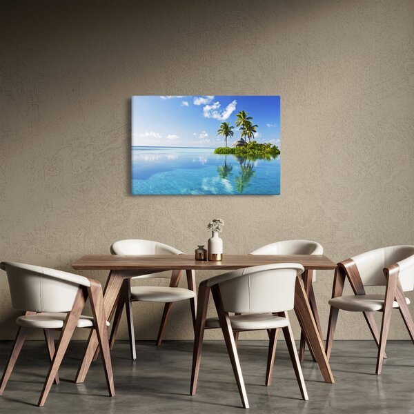 Tablou - Insula tropicală (90x60 cm)