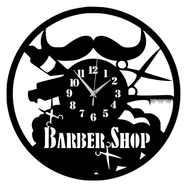 Ceas de perete Barbershop 6
