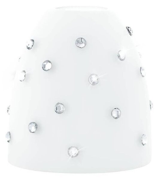 Abajur de rezervă din sticlă Eglo 94749 MY CHOICE d. 9 cm alb/crom