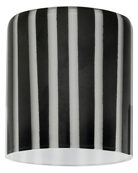 Eglo 90858 - Abajur MY CHOICE E14 pr. 7 cm negru-alb