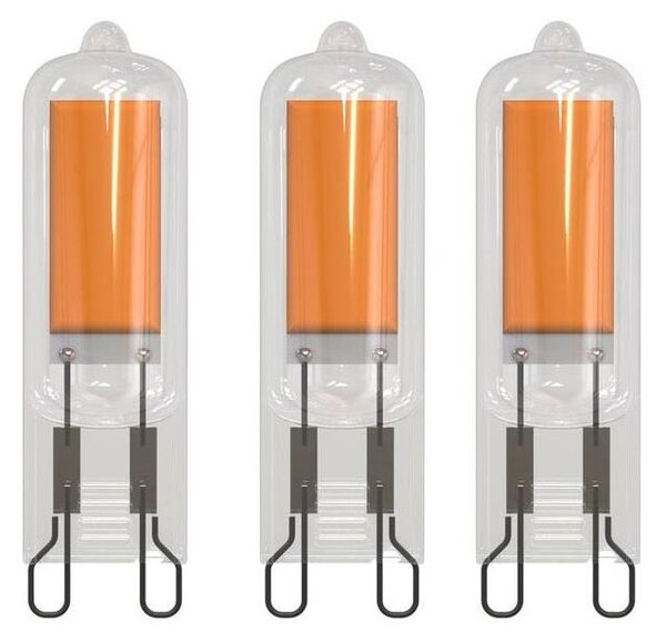 SET 3x bec LED Eglo 10614 G9/2W/230V 3000K