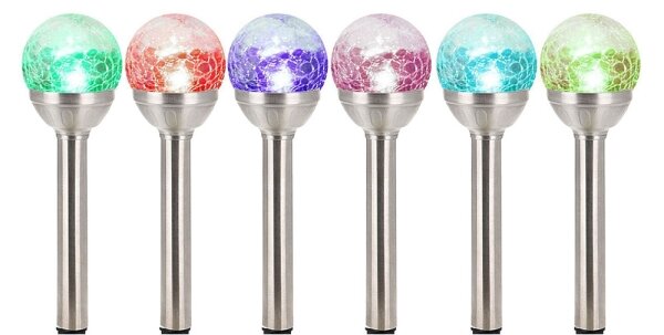 Grundig - Lampă solară LED multicoloră, 1,2 V, 600 mAh