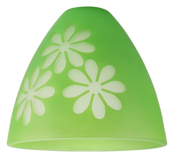 Abajur de rezervă din sticlă pentru lustră GARDEN E27 d. 23 cm verde