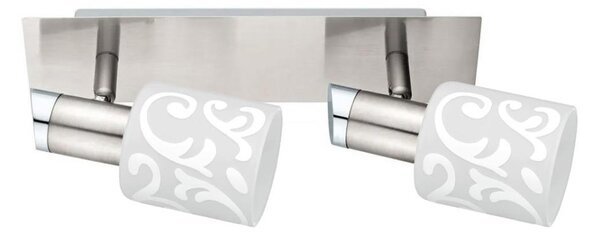 Spot LED Eglo MY CHOICE 2xE14/4W/230V crom/alb