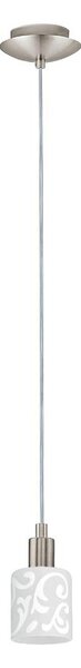 Lustră LED pe cablu Eglo MY CHOICE 1xE14/4W/230V crom/alb