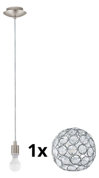 Lustră LED pe cablu Eglo MY CHOICE 1xE14/4W/230V crom