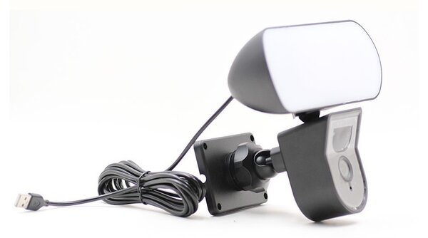 Cameră LED inteligentă de supraveghere de exterior cu iluminare Immax NEO 07785 5,5W/5V IP65 Wi-Fi Tuya