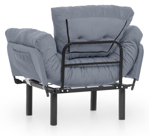 Atelier Del Sofa, Fotoliu Derya gri 95/70/85 cm