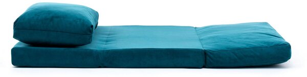 Atelier Del Sofa, Fotoliu extensibil Deniz verde 60/68/62 cm