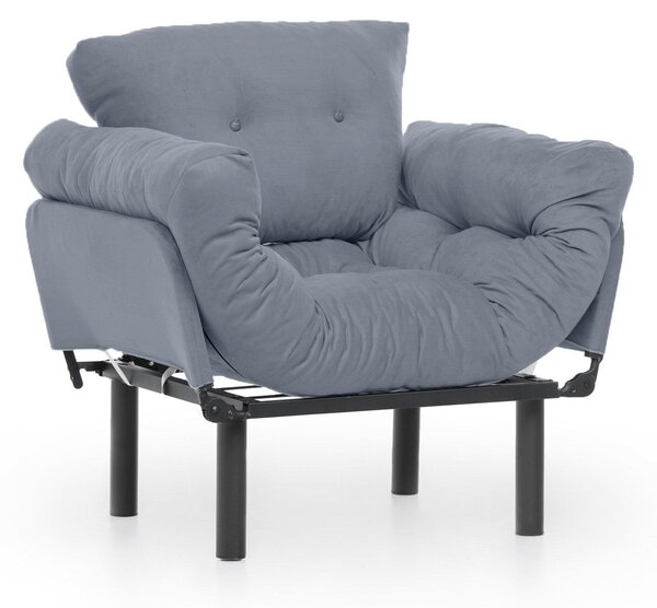 Atelier Del Sofa, Fotoliu Derya gri 95/70/85 cm
