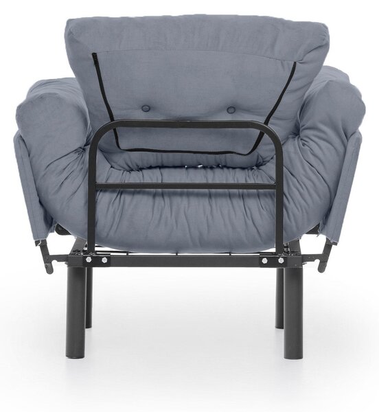 Atelier Del Sofa, Fotoliu Derya gri 95/70/85 cm