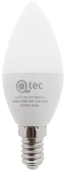 Bec LED Qtec C35 E14/5W/230V 4200K