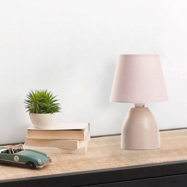 Lampă de masă ONLI NANO 1xE14/6W/230V roz 19 cm